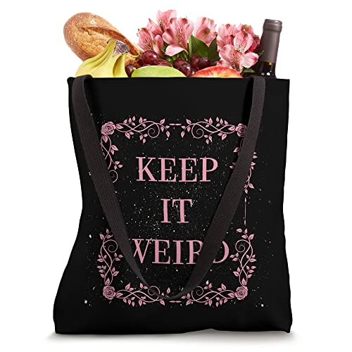 Morbid Keep It Weird Tote Bag