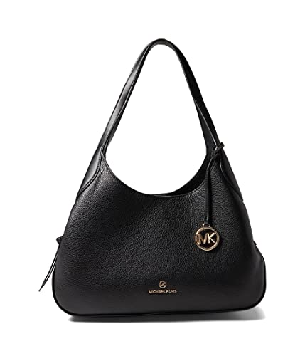 Michael Kors Kelsey Large Shoulder Tote Black 1 PROCESSING PROCESSING