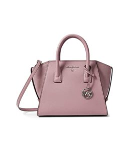 michael kors avril small top zip satchel royal pink one size