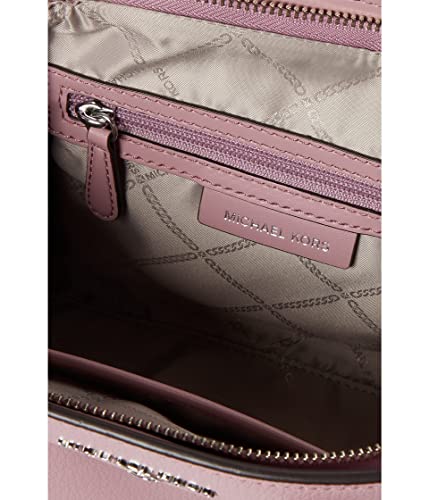 Michael Kors Avril Small Top Zip Satchel Royal Pink One Size