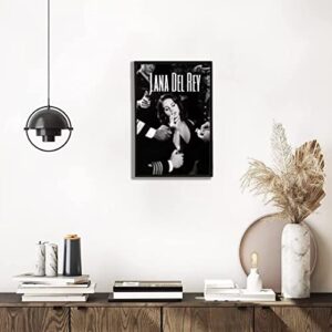 MLY Lana Del Rey Canvas poster music posters for room aesthetic 12x18 Inch Unframed Wall Art Deco Gift For Friends For Fans