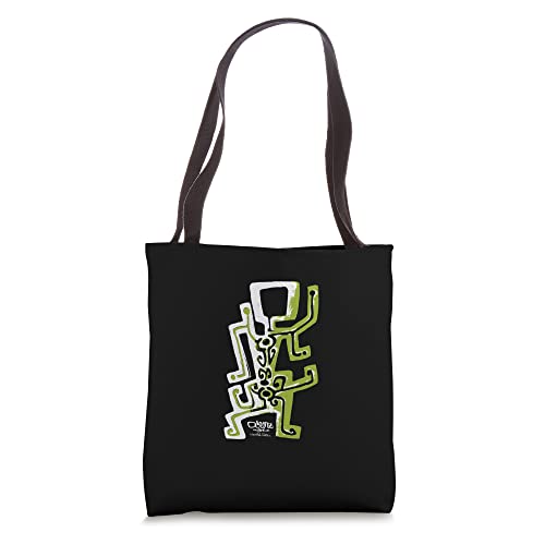 Oceanic art tiki abstract Tote Bag