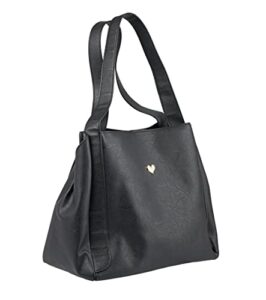 loulu – hayden hobo handbag – black