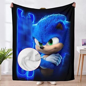 Charmerry Video Game Controller Gamer Fleece Throw Blankets Super Soft Warm Blanket, Gaming Cozy Flannel Blanket Plush Blankets for Couch Sofa Bed Throw 40X50inch