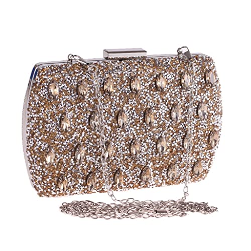 SEIJY Blue Color Women Diamonds Party Day Clutch Small Evening Bags Diamonds Female Holder Handbags (Color : D, Size : 1)