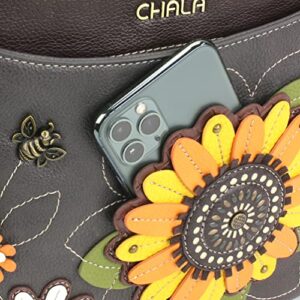 CHALA Crescent Crossbody - Sunflower - Ink