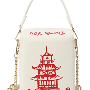 lola mae Chinese Takeout Box Crossbody Bag for Women Novelty to go Case Messenger Shoulder Purse Fun Naughty Handbag…