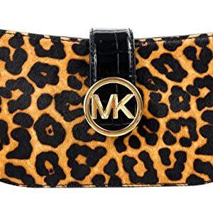 Michael Kors Carmen Small Pouchette Shoulder Bag (Black Multi)