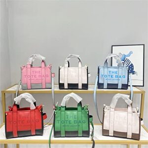 Large Capacity Tote Bag Women's Tote Bag Handheld One Shoulder Messenger Letter Bag