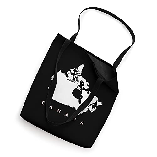 Canadian Country Canadian Map of Canadian Tote Bag