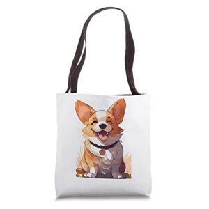 corgi tote bag