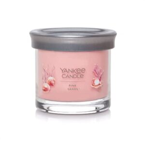 yankee candle tumbler candle (pink sands, sweet)