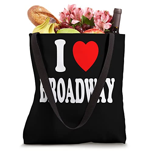 I Heart (Love) Broadway Musical Performance Song Dance Tote Bag