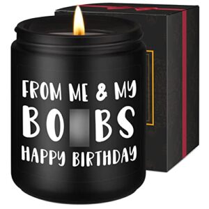 fairy’s gift funny birthday scented candles – naughty boyfriend birthday gift – fun bday gifts, happy birthday husband, partner, hubby, bf birthday gift – humorous husband birthday gifts from wife