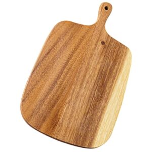 wood cutting board with handle wooden chopping board pizza paddle meat bread serving board charcuterie board chopping blocks dessert tray for fruit vegetables cheese