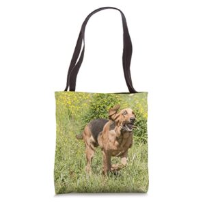 bloodhound dog lover tote bag