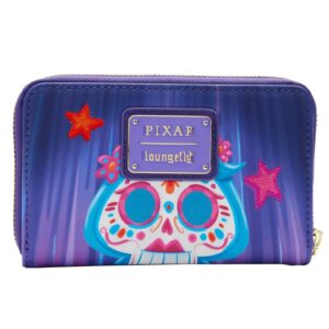 Loungefly Pixar Moments Coco Miguel and Hector Performance Zip Around Wallet