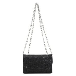 mojoyce fashion shiny sequins clutch evening bag sparkling designer women pu handbags