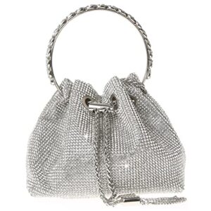 coaimaney women sparkly rhinestone glitter evening bag, shoulder bags crossbody bag purses for wedding prom party club