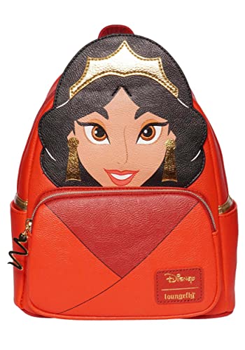 Aladdin Princess Jasmine Red Outfit Cosplay Mini-Backpack - Entertainment Earth Exclusive
