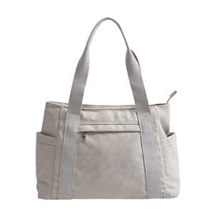meyooha tote bag large-capacity canvas bag women’s shoulder retro casual canvas handbag literary tote bag women