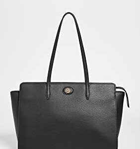 Tory Burch Women's Robinson Tote, Black, One Size