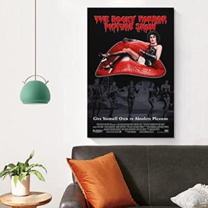 TONGYANG The Rocky Horror Picture Show Poster Movie Posters for Bedroom Aesthetic Wall Decor Canvas Wall Art Gift 12x18inch(30x45cm)