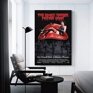 TONGYANG The Rocky Horror Picture Show Poster Movie Posters for Bedroom Aesthetic Wall Decor Canvas Wall Art Gift 12x18inch(30x45cm)