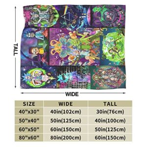 Ultra-Soft Micro Fleece Blanket 3D Fashion Print All Season Couch Sofa Warm Bed Throw Blanket Perfect for Kids Adults Family Birthday Gift 60"X50"