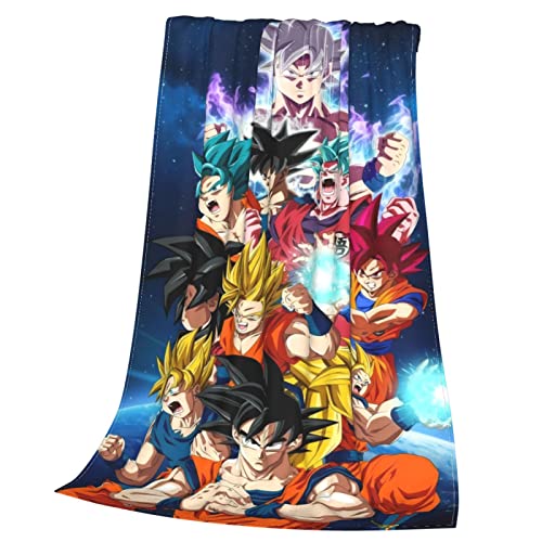 Anime Thicken Throw Blanket 80"X60" Adults Super Soft Fleece Throw Blankets,Fuzzy Plush Blanket Oversized,Travel Camping Blanket for All Season