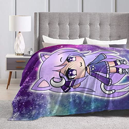 Enming Cartoon Game Blanket All Season Ultra Soft Throw Blanket Flannel Fleece, Warm Fuzzy Throw for Couch Bed Sofa 50''x40''