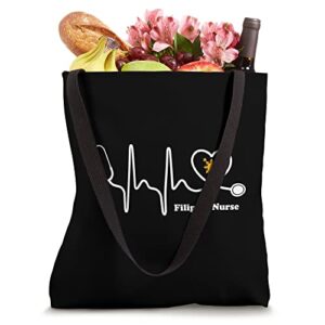 Stethoscope Filipino Nurse Tote Bag