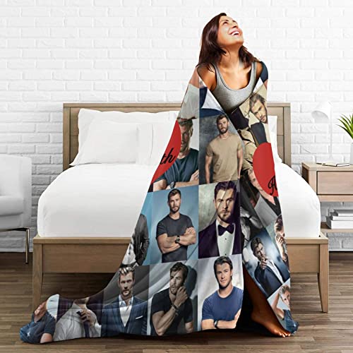 Blanket Ultra-Soft Comfortable Throw Blanket Lightweight Flannel Blankets All Season for Bed Couch Living Room 50"x40"