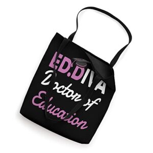 EdD Doctor Of Education Ed.D Diva Doctoral Degree Tote Bag