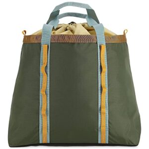 Topo Designs Mountain Utility Tote Bone White/Olive One Size