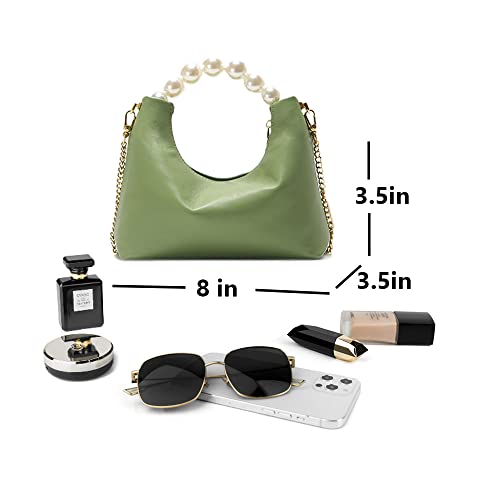 Pearl Clutch Purses For Women Evening Bags Formal, Top-Handle Bags Black Shoulder Bags Party handbags