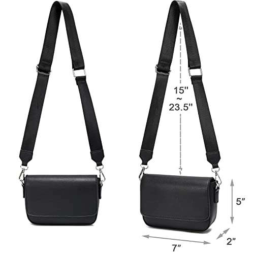 HIYOLALA Trendy Crossbody Shoulder Bags for Women, Fashion Small Belt Bag Funny Pack
