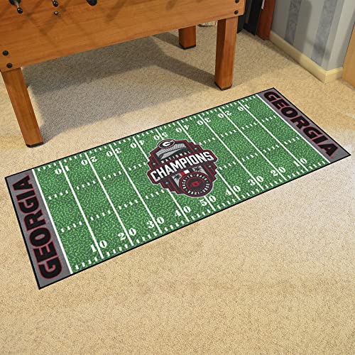 FANMATS University of Georgia 2022-23 National Champions Field Runner Mat - 30in. x 72in.