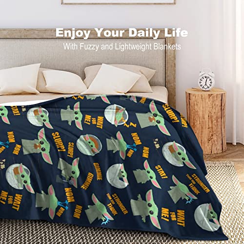 Super Soft Blanket Throw Flannel Fleece Blankets Comfortable Warm Bedding Gifts for Kids Adults Sofa Bed Living Room 50"X40"