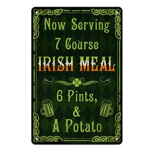 n namesiss all over printed, irish pub metal sign, irish pub sign, irish pub decor, irish decorations, st patrick day decoration, funny metal sign, 12×16 inches metal sign, welcome bar sign, bar decorations