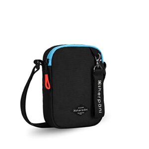 sherpani rogue, small crossbody bag, lightweight shoulder bag, cross body purse, crossbody bags for women, rfid protection (chromatic)