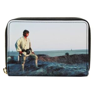 loungefly star wars a new hope final frames zip around wallet