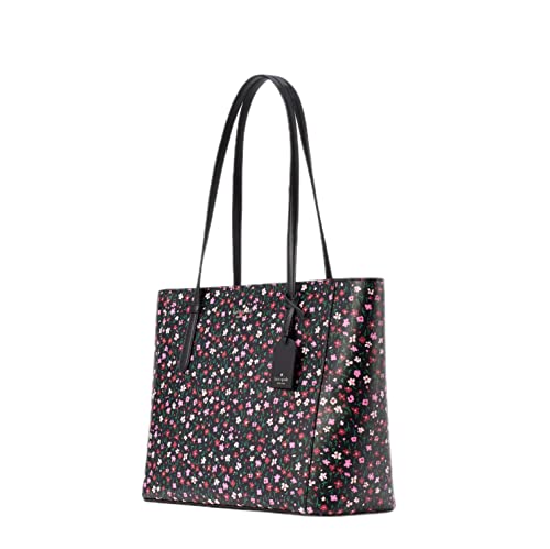 Kate Spade New York Schuyler Medium Tote (Black Floral Multi)