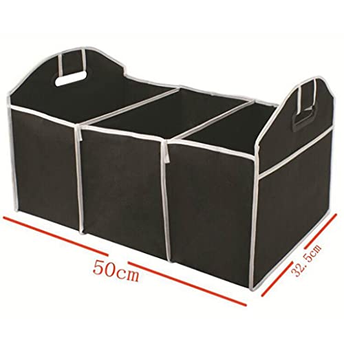 Car Multi Pocket Trunk Organizer Large Capacity Folding Storage Bag Trunk Stowing and Tidying Trunk Organizer Car Accessories