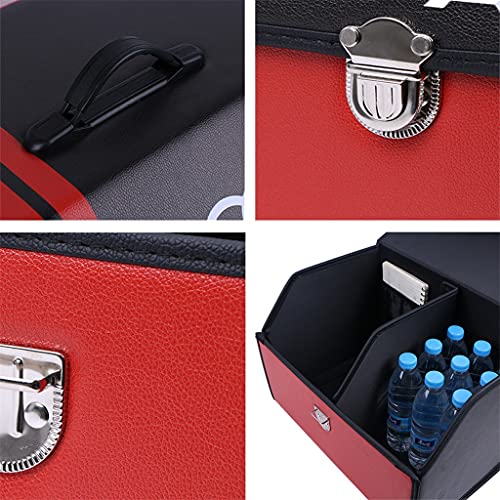 Support Car Storage Bag Pu Leather Trunk Storage Box Storage Bag Folding Folding Car Trunk Cleaning Finishing