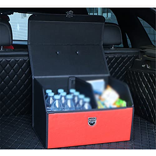 Support Car Storage Bag Pu Leather Trunk Storage Box Storage Bag Folding Folding Car Trunk Cleaning Finishing