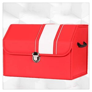 heavy car trunk storage box waterproof foldable car storage bag leather finishing box organizer trunk stowing