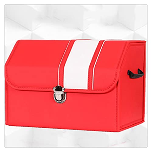 Heavy Car Trunk Storage Box Waterproof Foldable Car Storage Bag Leather Finishing Box Organizer Trunk Stowing