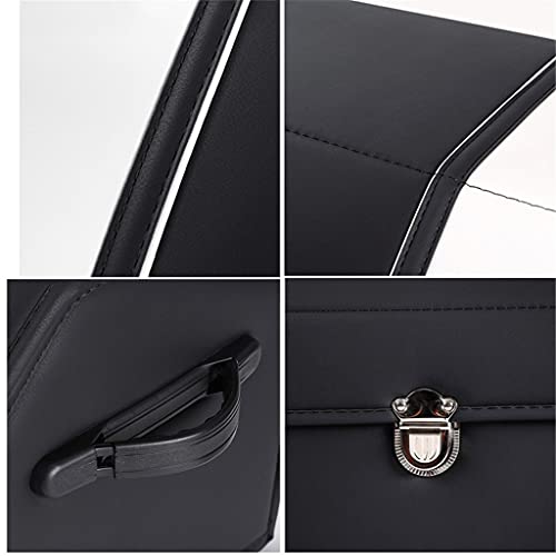 Heavy Car Trunk Storage Box Waterproof Foldable Car Storage Bag Leather Finishing Box Organizer Trunk Stowing