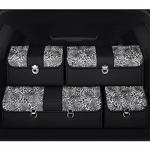 Heavy Car Trunk Storage Box Waterproof Foldable Car Storage Bag Leather Finishing Box Organizer Trunk Stowing